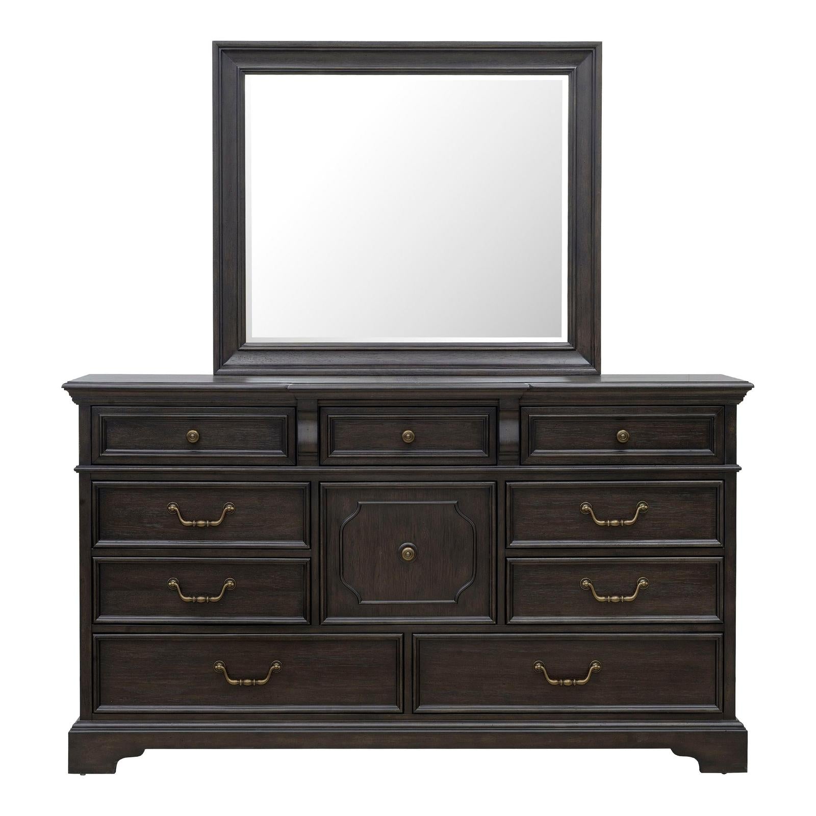 Pulaski Furniture Hickory Creek Brown Velvet 10 Drawer Dresser
