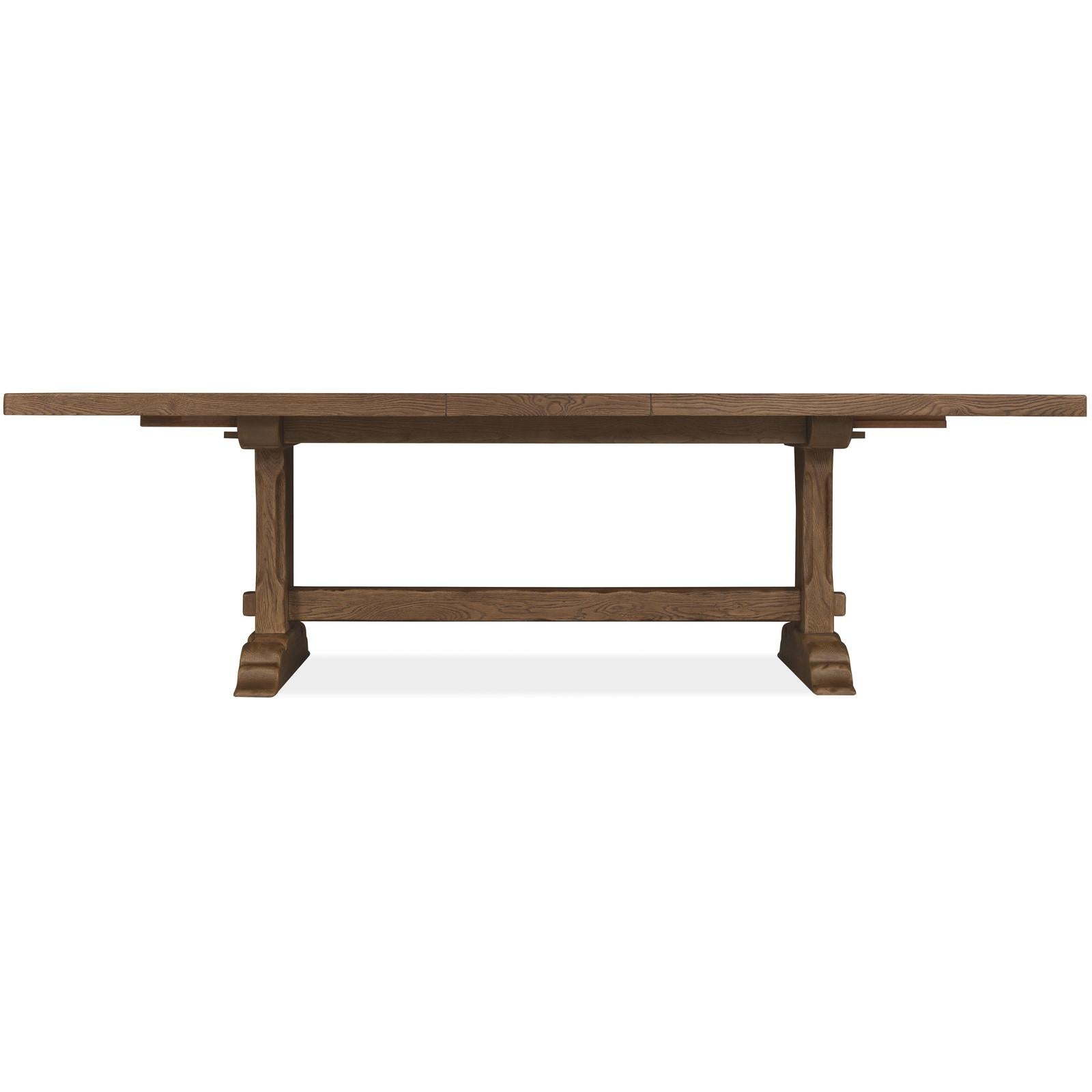 Hooker Furniture Driftwood Rectangle Dining Table with Two 20-inch Leaves