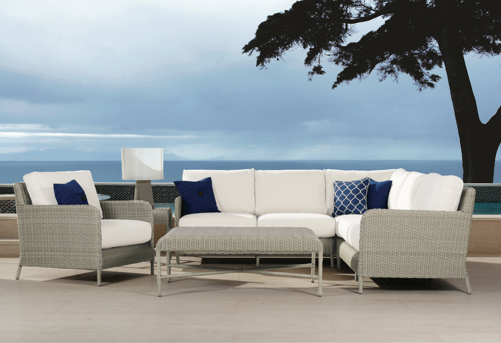 Sunset West Manhattan Club Chair