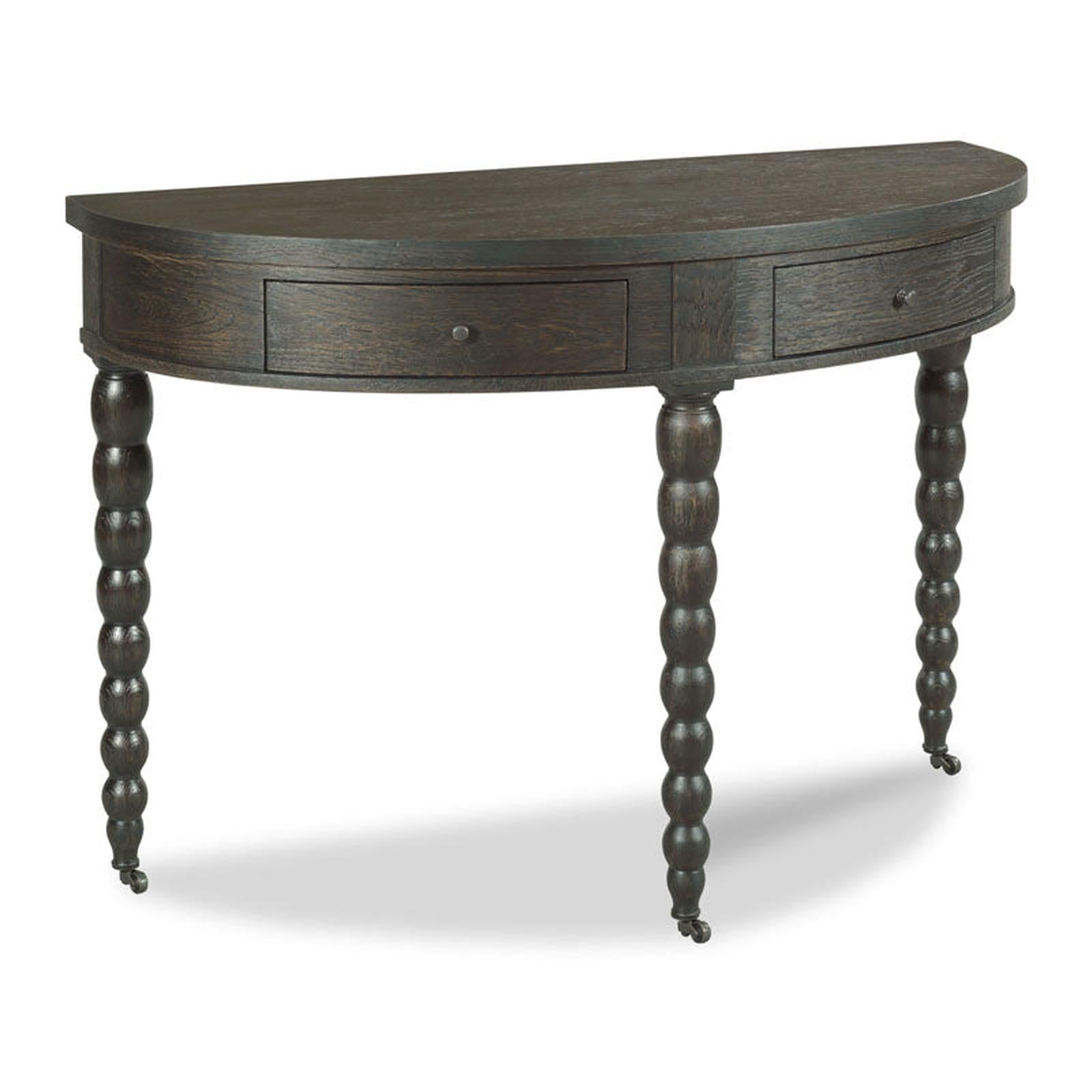 Woodbridge Furniture Salutation Demilune Table