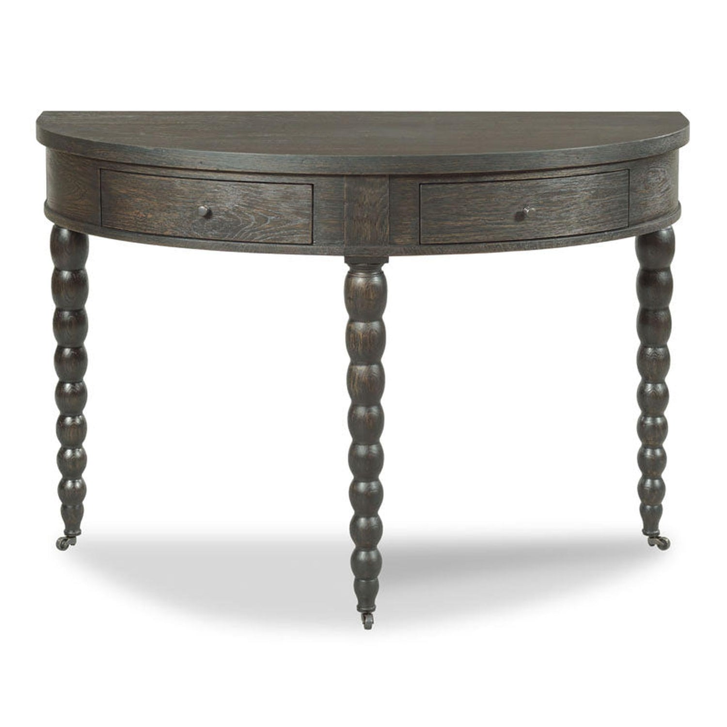 Woodbridge Furniture Salutation Demilune Table