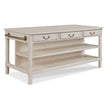 Woodbridge Furniture Draper's Table - Frost White Base
