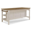 Woodbridge Furniture Draper's Table - Frost White Base