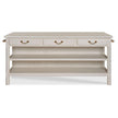 Woodbridge Furniture Draper's Table - Frost White Base