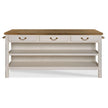 Woodbridge Furniture Draper's Table - Frost White Base