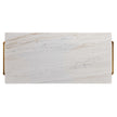 Woodbridge Furniture Draper's Table - Frost White Base