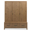 Woodbridge Furniture Oak Efficiency Cabinet