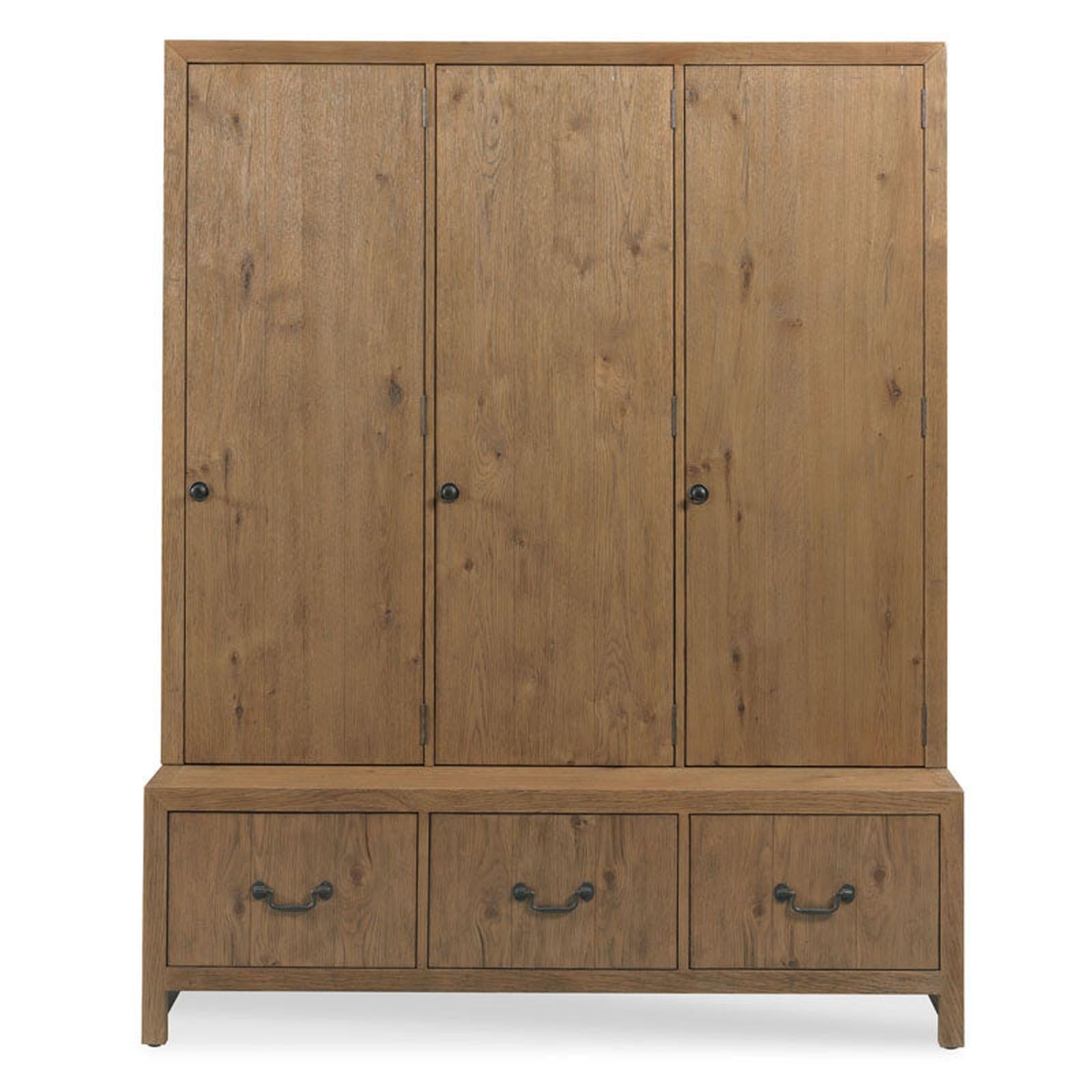 Woodbridge Furniture Oak Efficiency Cabinet