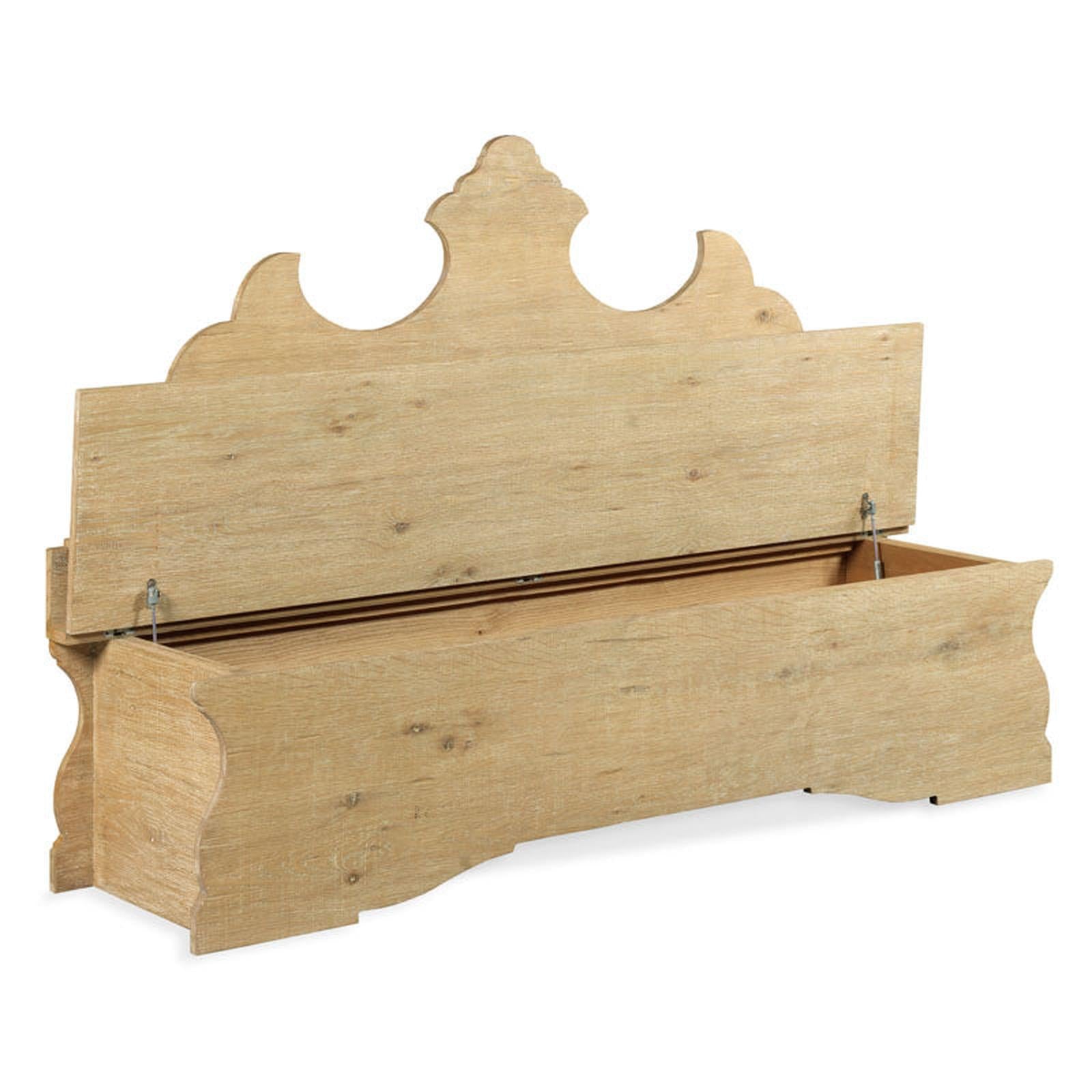 Woodbridge Furniture Folk Storage Bench