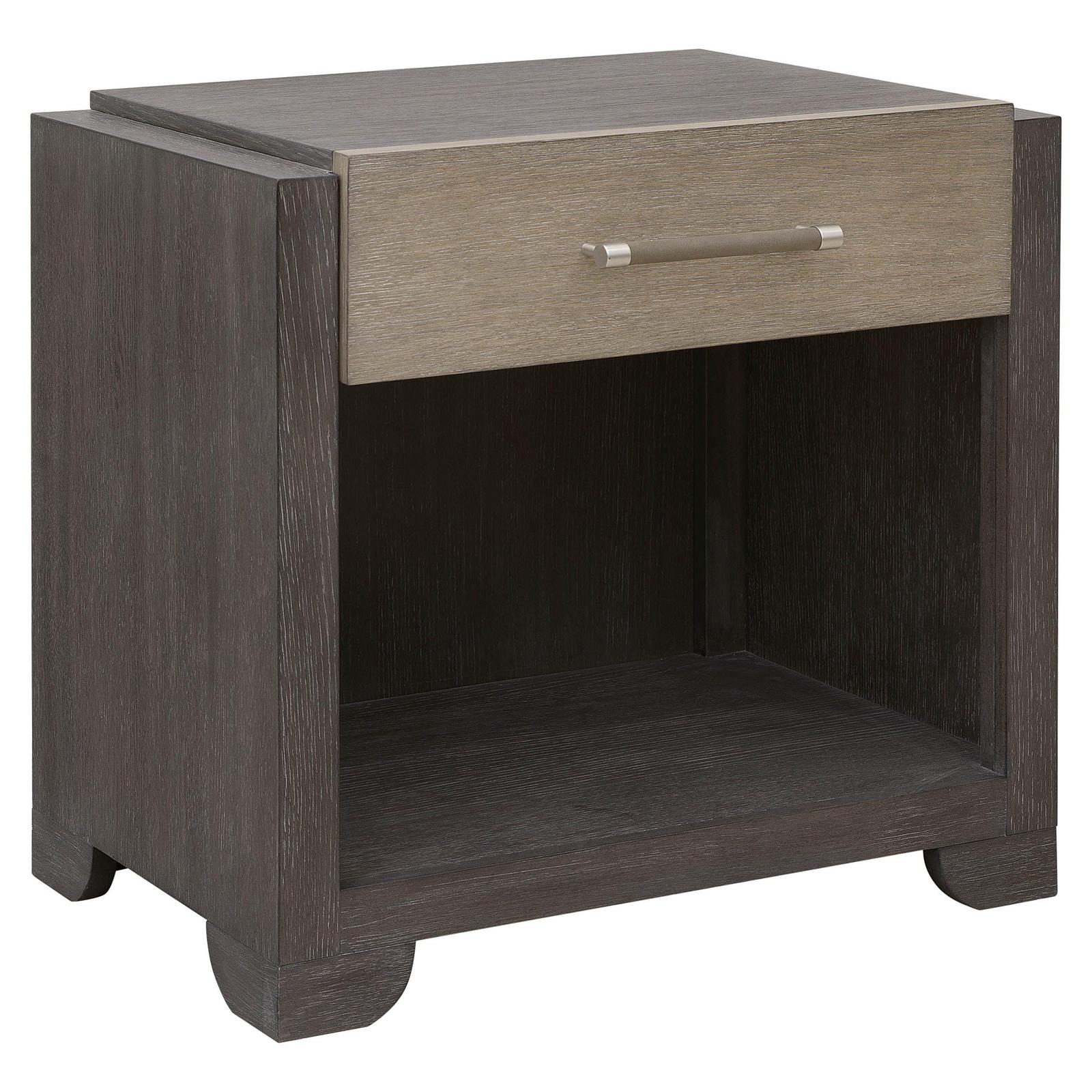 Pulaski Anderson Park Moose Trail And Frontier Brown Nightstand