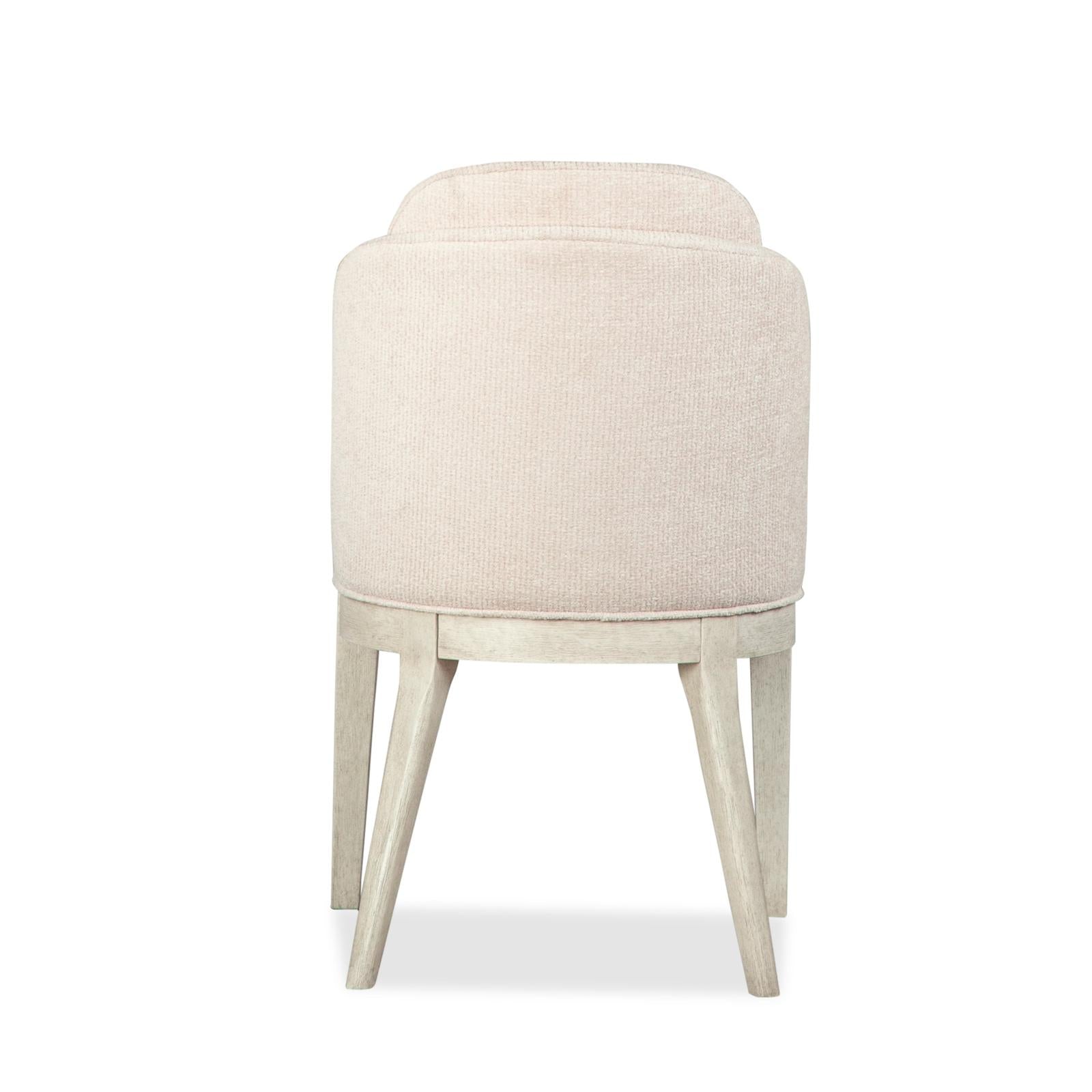 Magnussen Home Lorelei Misty Cloud Upholstered Host Chair Set of 2