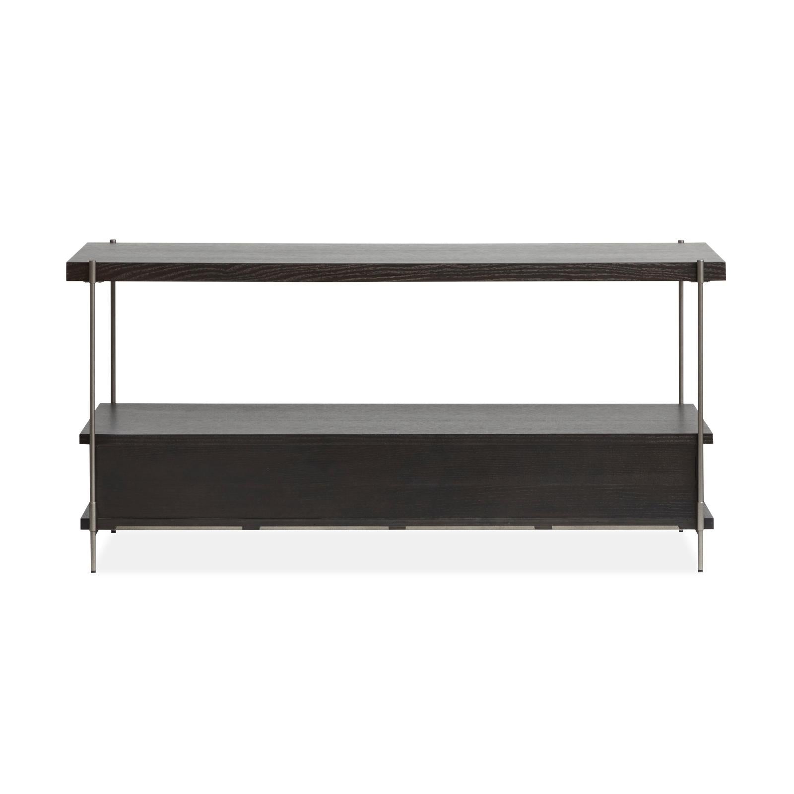 Magnussen Home Spencer Dark Briarsmoke Rectangular Sofa Table