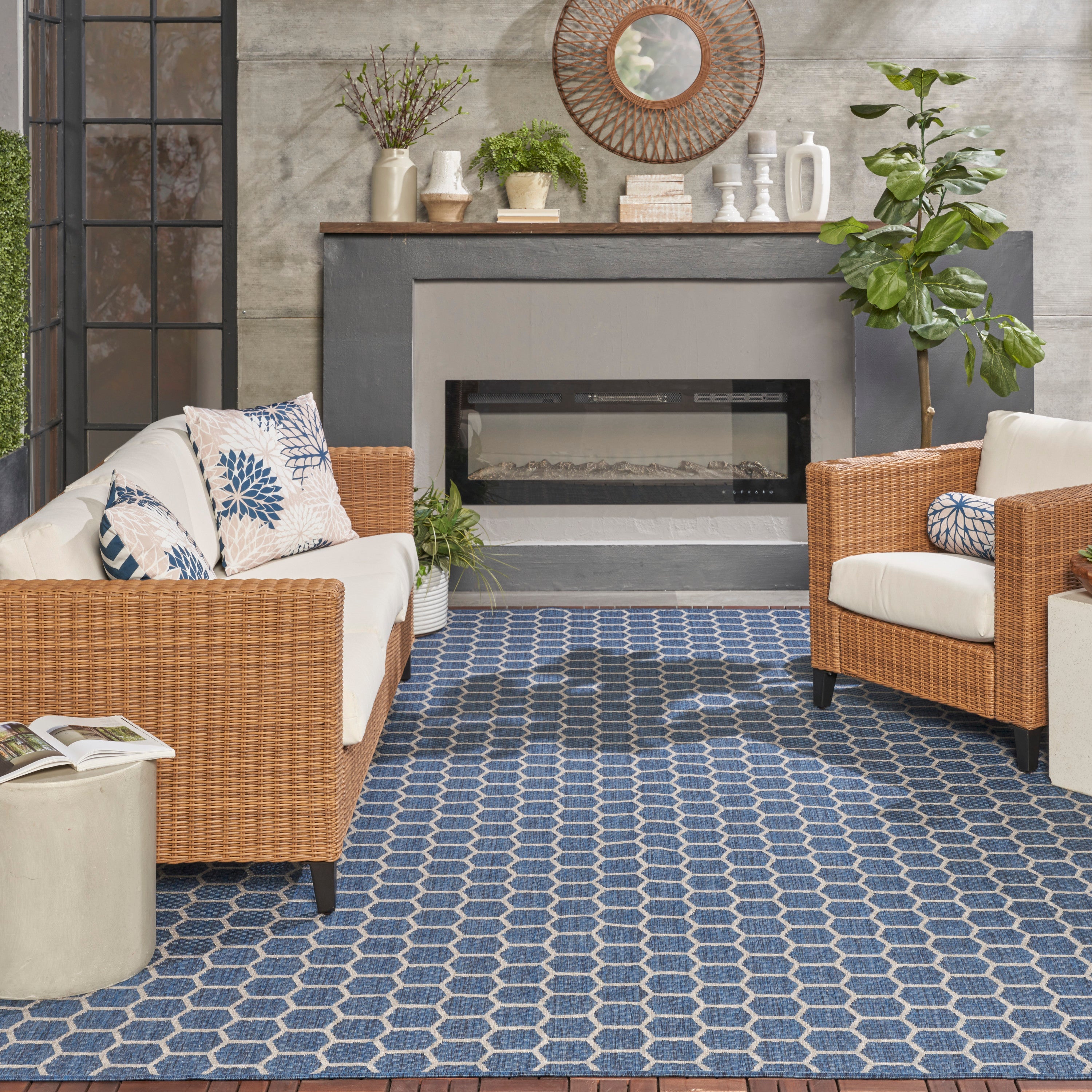 Nourison Twist Reversible TWS01 Modern Rug