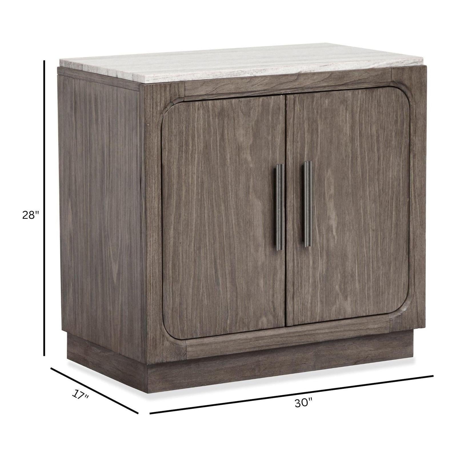 Magnussen Home Westbourne Dark Umber Door Nightstand