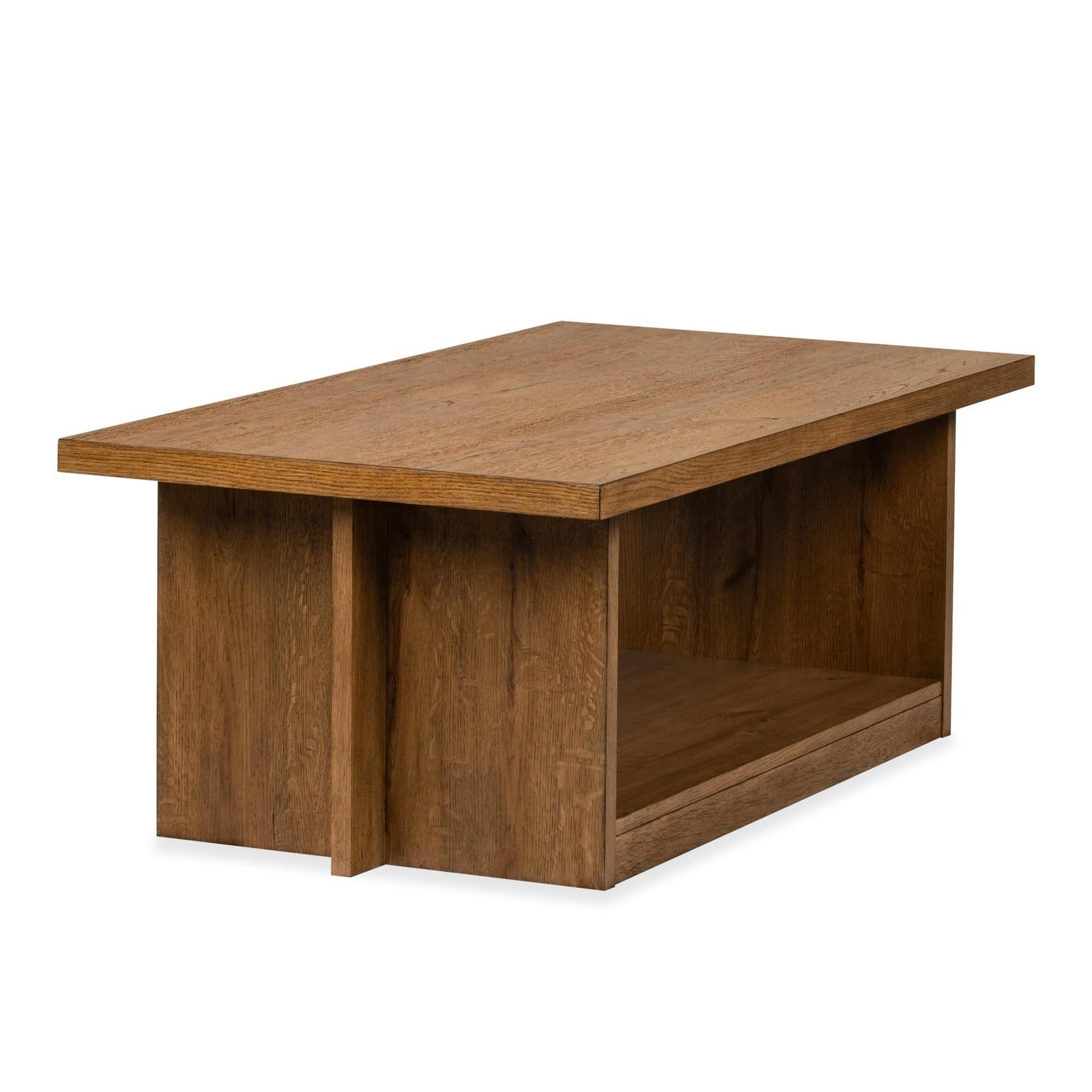 Magnussen Home Marcel Brown Rectangular Cocktail Table
