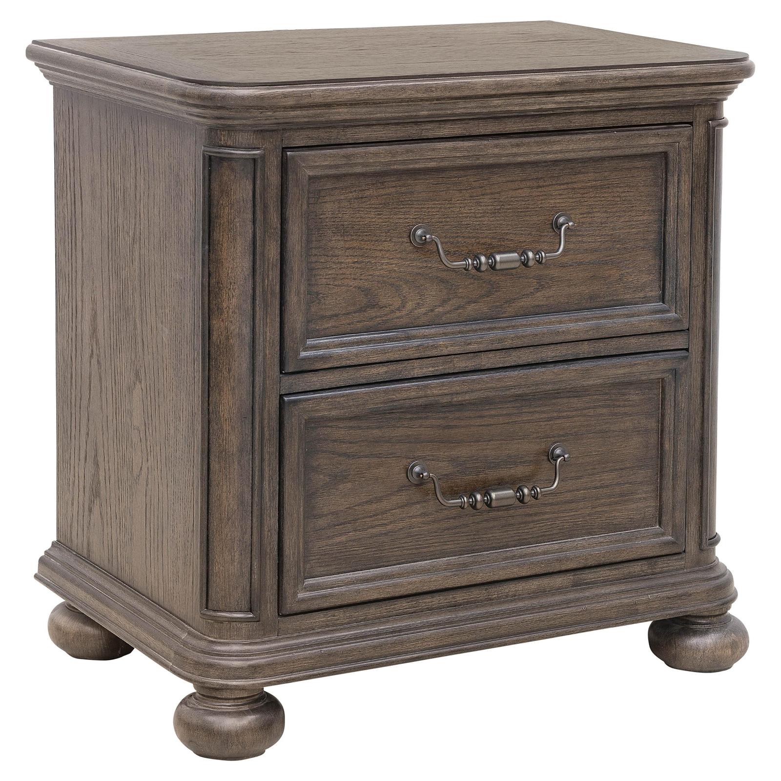 Pulaski Furniture Saddle Creek Timber Brown Drawer Nightstand