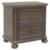 Pulaski Furniture Saddle Creek Timber Brown Drawer Nightstand