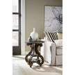 Magnussen Home Bellamy Peppercorn Round Accent End Table