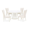 Michael Amini La Marisia Round Dining Table - Creamy Pearl