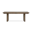 Magnussen Home Westbourne Dark Umber Extendable Trestle Dining Table