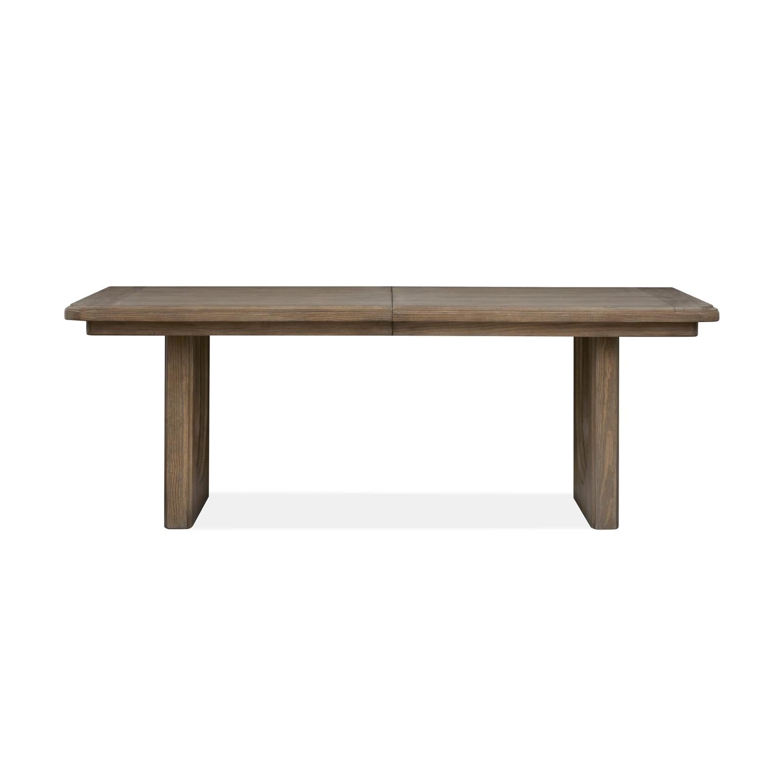 Magnussen Home Westbourne Dark Umber Extendable Trestle Dining Table