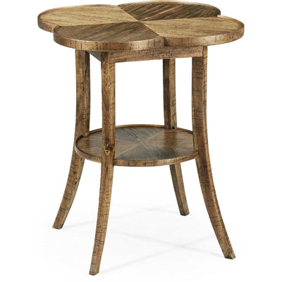 Jonathan Charles Casual Accents Quatrefoil Lamp Table 491043