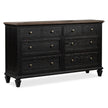 Magnussen Home Surrey Brown Double Drawer Dresser