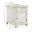 Magnussen Home Newport Alabaster End Table