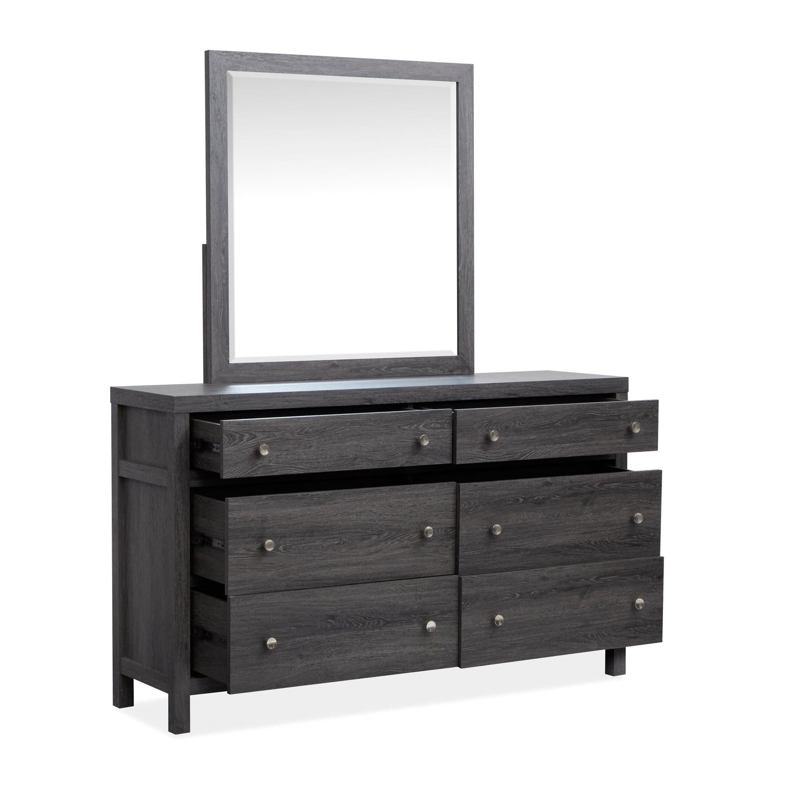 Magnussen Home Merrifield Raisin Black Double Drawer Dresser