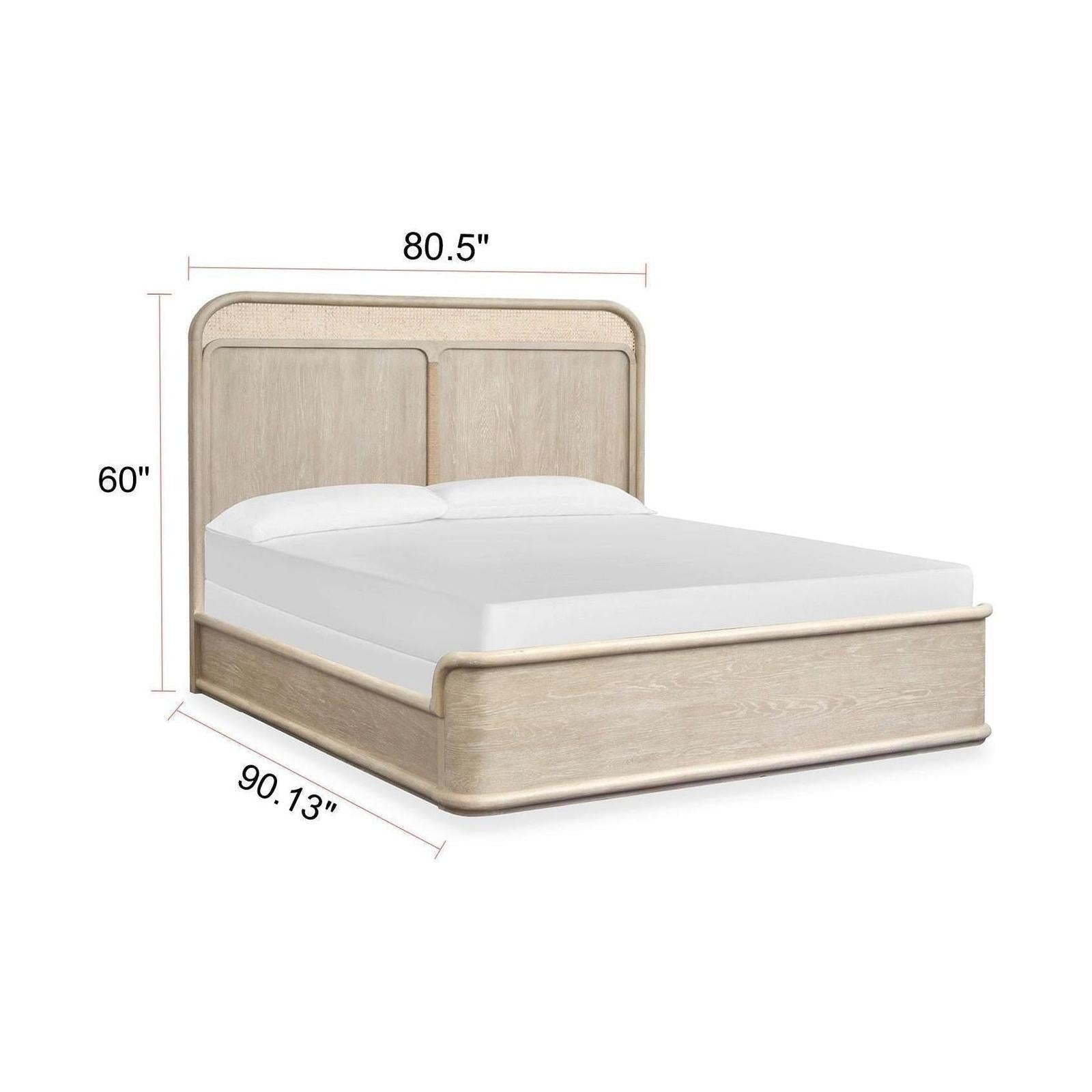 Salt Life Home Sunset Cove Sanibel Brown California King Panel Bed
