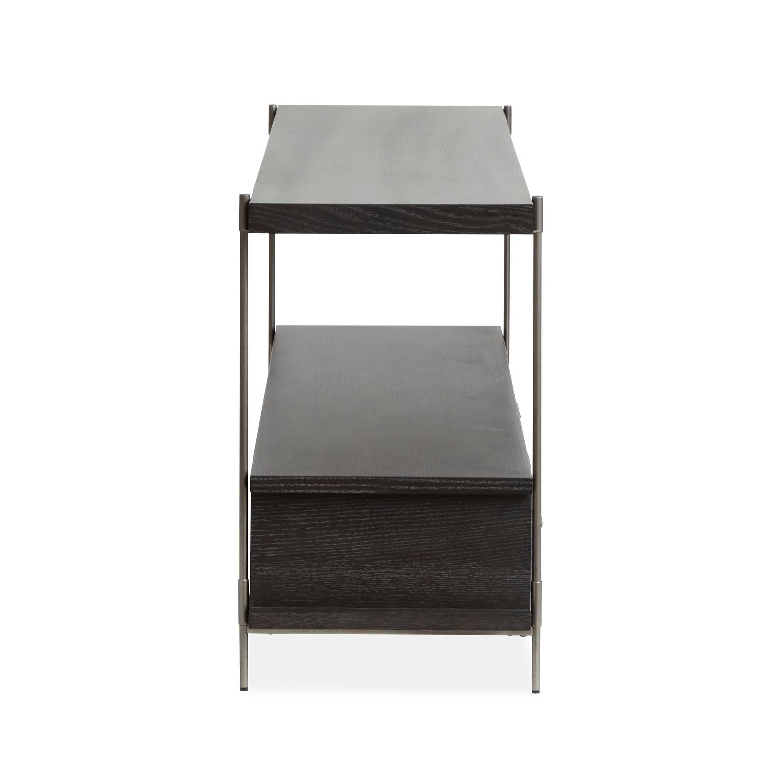 Magnussen Home Spencer Dark Briarsmoke Rectangular Sofa Table