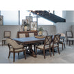 Magnussen Home Jubilee Brown Extendable Trestle Dining Table