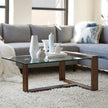 Magnussen Home Bristow Acorn Rectangular Cocktail Table