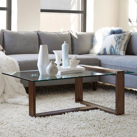Magnussen Home Bristow Acorn Rectangular Cocktail Table