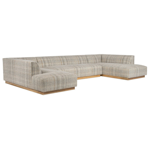 M Furniture Myrtle 3 PC Sectional