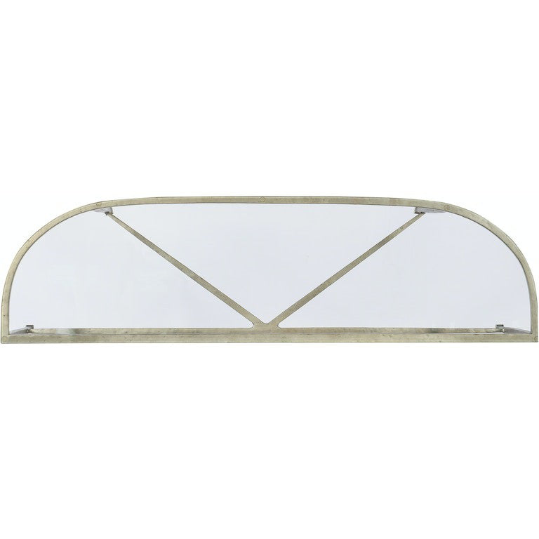 M Furniture Cora Glass Top Console Table