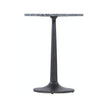 M Furniture Estelle Marble & Metal Drink Table