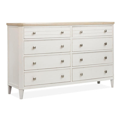 Salt Life Home Echo Isles Sea Pearl and Driftwood Double Drawer Dresser Sale