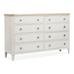 Salt Life Home Echo Isles Sea Pearl and Driftwood Double Drawer Dresser