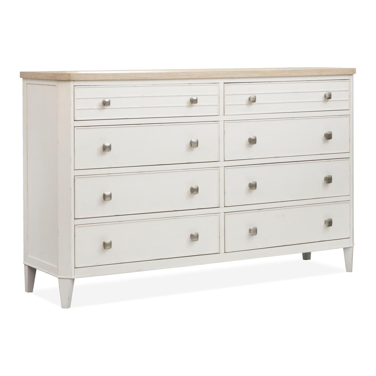 Salt Life Home Echo Isles Sea Pearl and Driftwood Double Drawer Dresser