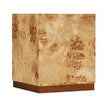 M Furniture Auberon Burl Side Table