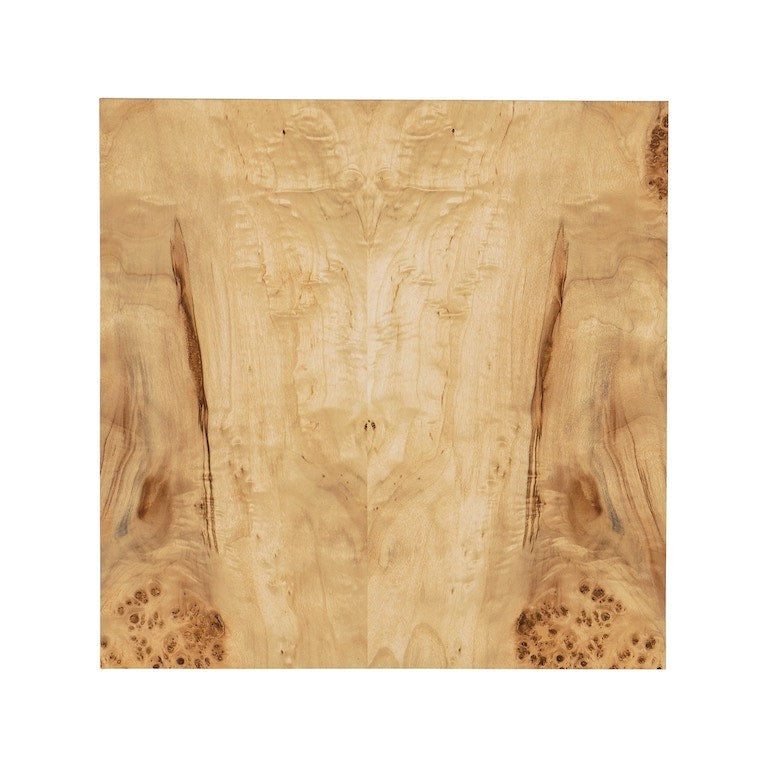 M Furniture Auberon Burl Side Table