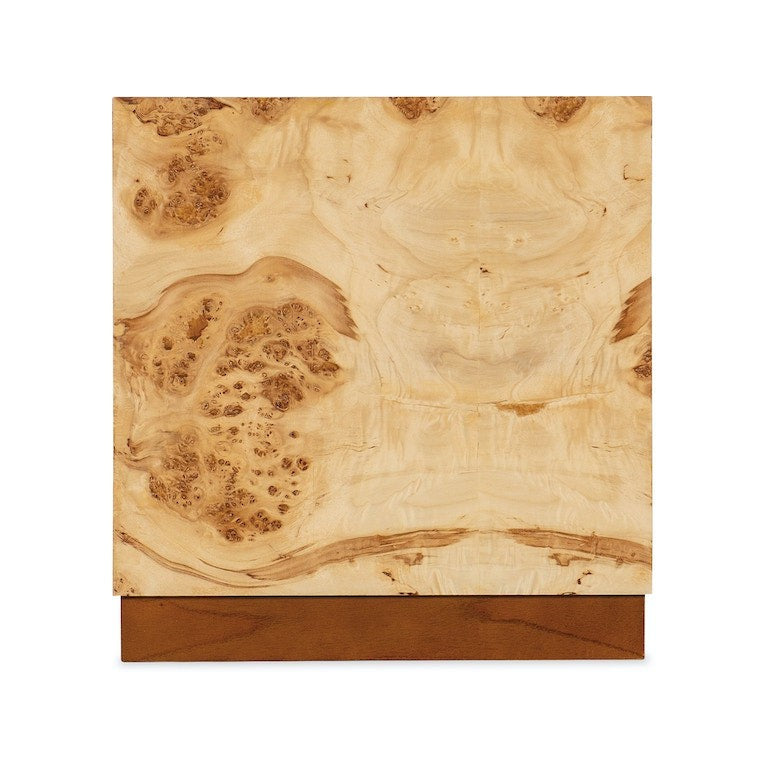 M Furniture Auberon Burl Drink Table