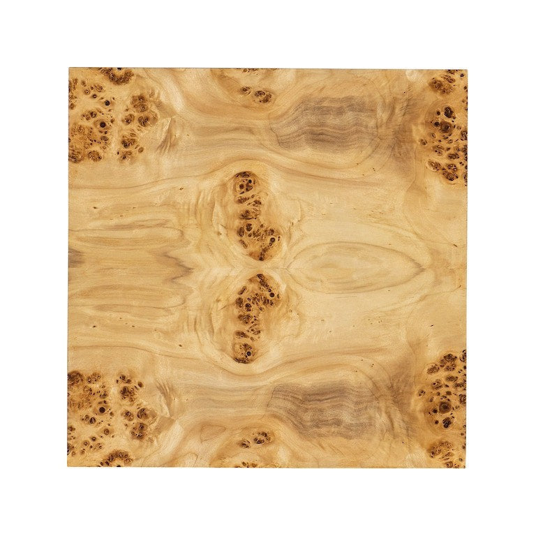M Furniture Auberon Burl Drink Table
