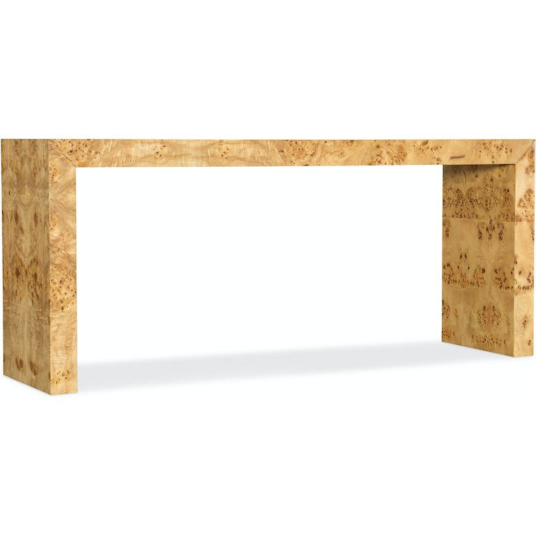 M Furniture Auberon Burl Console Table