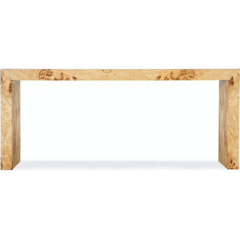 M Furniture Auberon Burl Console Table