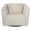 M Furniture Elio Tufted Swivel Chair
