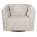 M Furniture Elio Tufted Swivel Chair
