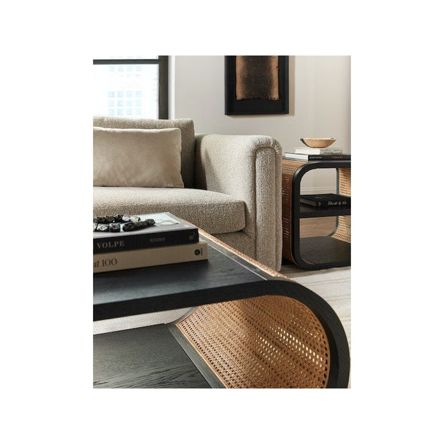 M Furniture Cain Rectangle Coffee Table