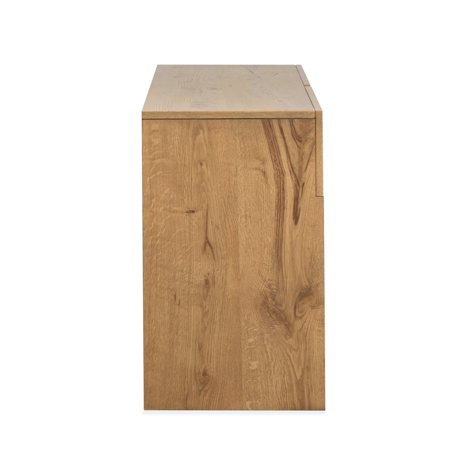 Magnussen Home Ripley Rustic Caramel And Dark Bronze Rectangular Sofa Table